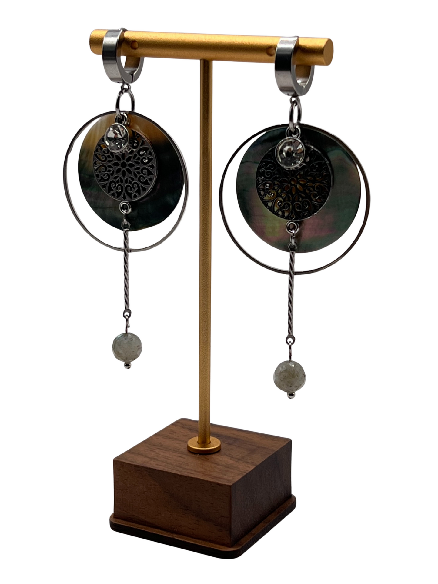 Auskarai „Ornamentai“