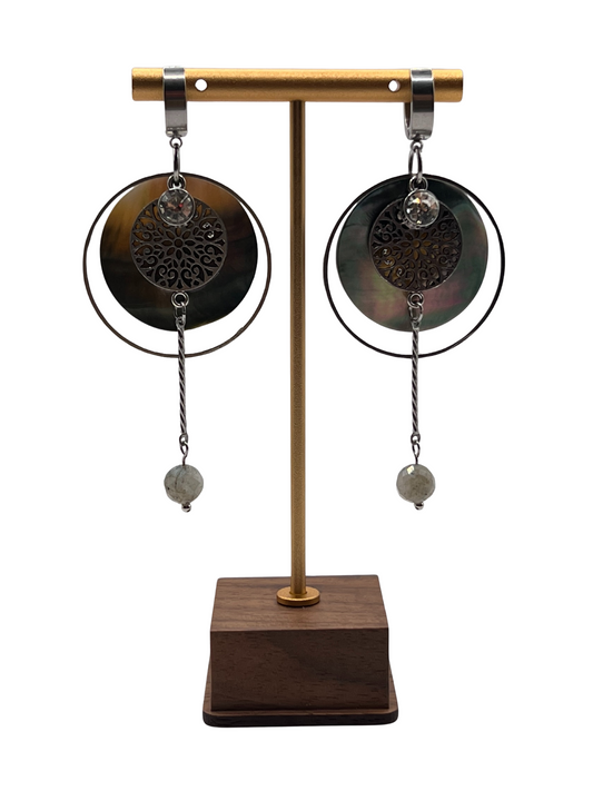 Auskarai „Ornamentai“