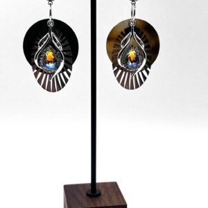 Auskarai „Perlamutro spalvos“