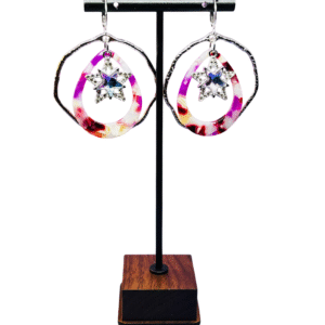 !!!! Auskarai "Žvaigždutės" - Spalvoti