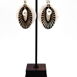 Auskarai „Perlas aukse“