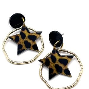 Auskarai „Leo žvaigždė“