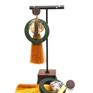 Auskarai „Kutas“ – Auksiniai