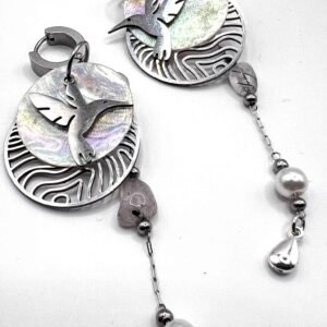 Auskarai „Kolibris“