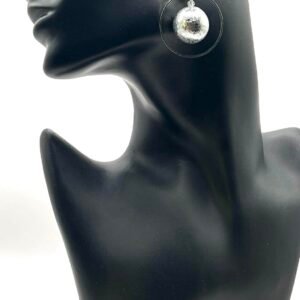 Auskarai  „Sidabrinė planeta“