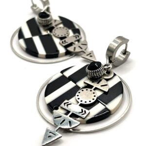 Auskarai „Ornamentai“